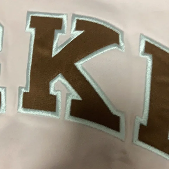 Parke Varsity Logo Relaxed-Fit Mock Neck Pullover size XXL